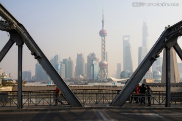 上海陆家嘴 外白渡桥