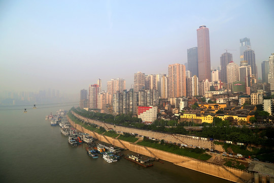 渝中半岛晨景