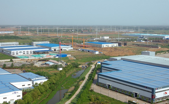 滁州苏滁产业园远眺