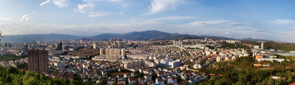 玉溪市中心城区超高清大图