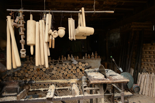 民间木材加工作坊