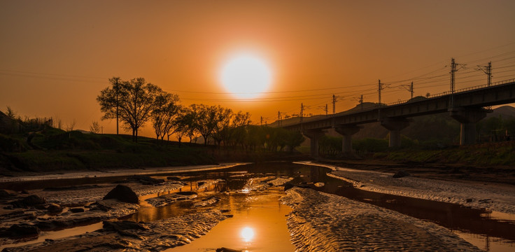 夕阳 晚霞