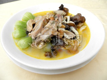 鸡汁蚌肉