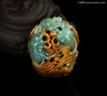 金鱼玛瑙腰佩