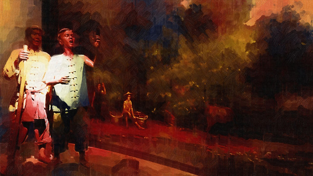 人物油画