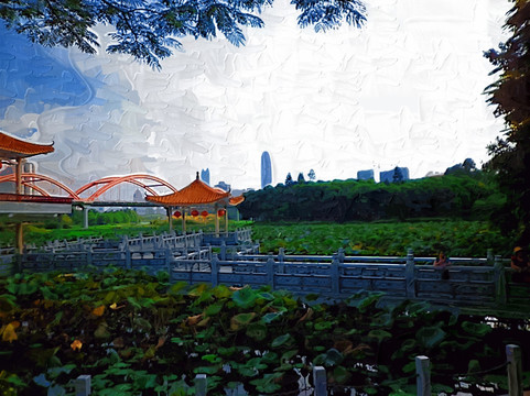 风景装饰画