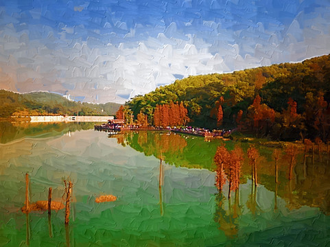 风景装饰画