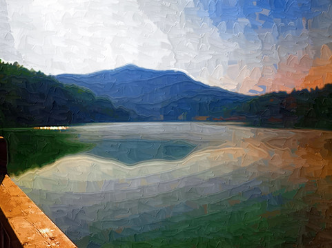 风景装饰画