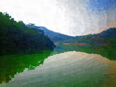 风景装饰画