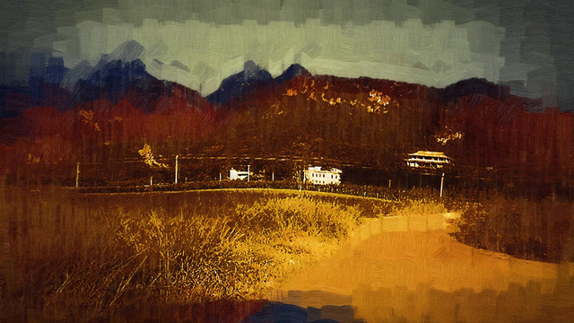 风景油画