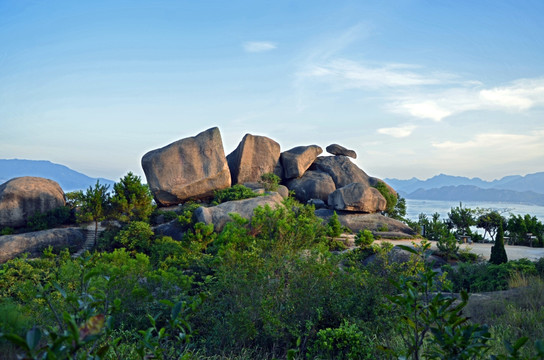 海岛 斗帽岛