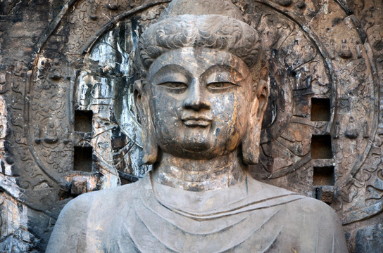 龙门石窟 奉先寺 大卢舍那