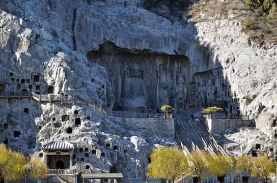 龙门石窟 奉先寺 大卢舍那