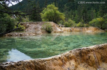 四川黄龙自然风光