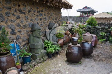 济州岛城邑民俗村 朝鲜族民居