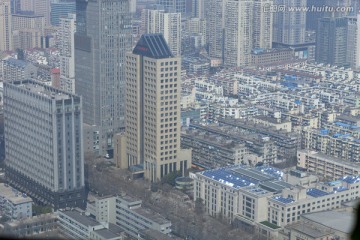 南京 城市建筑 写字楼 商业区