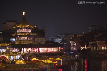 南京 夫子庙 著名景点 秦淮河