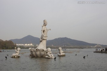 南京 玄武湖 著名景点 旅游