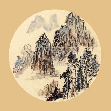 装饰画 山水画