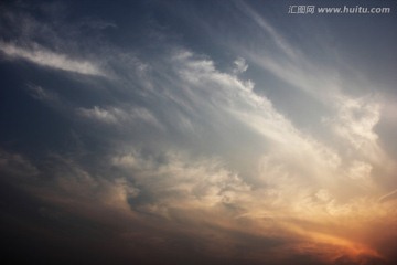 晚霞