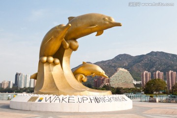 海豚 雕塑