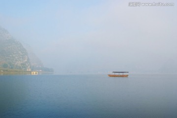 靖西渠洋湖风光 广西山水风光