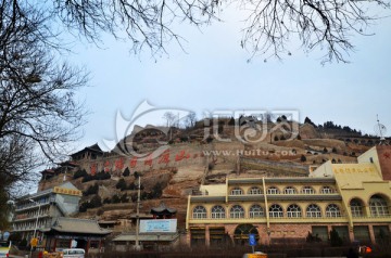 延安 清凉山 万佛寺 新闻山