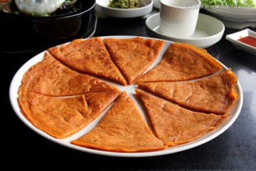 韩国辣白菜饼