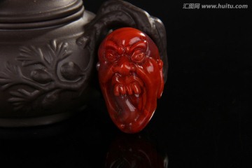 鬼怪 南红玛瑙腰佩
