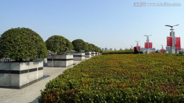 上海 浦东 现代建筑 世纪大道
