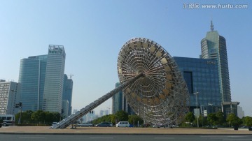 日晷 上海 浦东 现代建筑