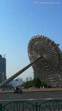 日晷 上海 浦东 现代建筑