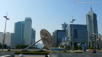 上海 浦东 日晷 现代建筑