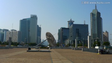 上海 浦东 日晷 现代建筑