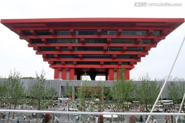 上海 世博园 展会 户外 展览