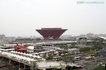上海 世博园 展会 户外 展览