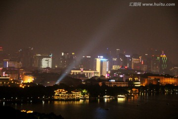 杭州西湖夜景