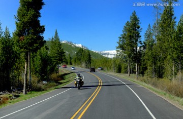 大提顿国家公园的公路