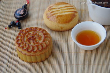 月饼和茶