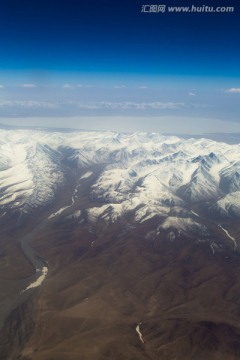 雪山 航拍