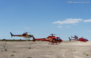 美国科罗拉多河大峡谷直升机