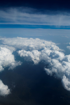 蓝天 白云 天空