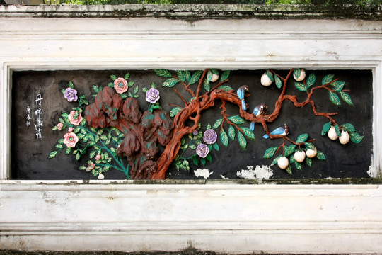花卉墙面装饰画