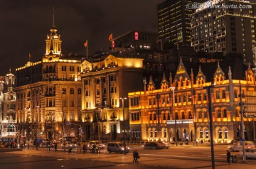 上海外滩风光夜景