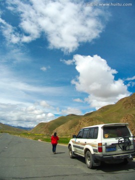 西藏高原公路美景