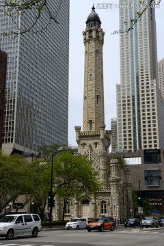 芝加哥市老水塔