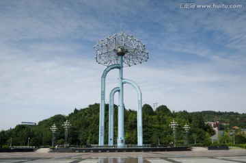 绵阳科学城公园雕塑