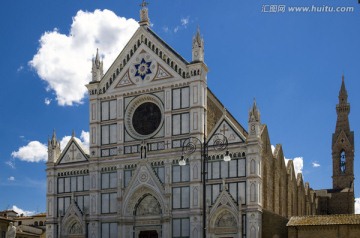 意大利佛罗伦萨的圣十字教堂