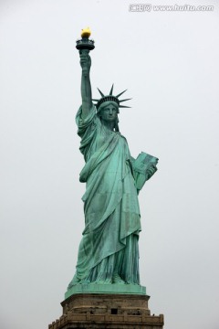 美国自由女神铜像