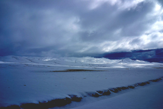 西藏风光 茫茫雪域